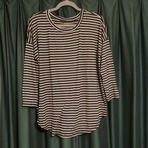 LOFT Outlet 3/4 sleeve top